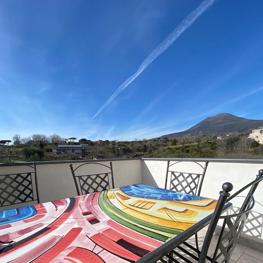 Villa Manzo-Pompei Vesuvius holiday house Boscotrecase Exterior foto